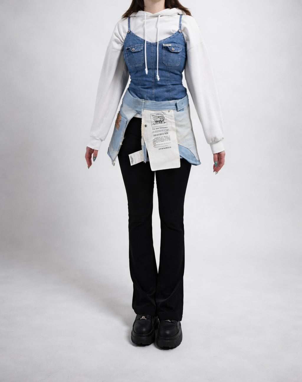 Inside-out skirt